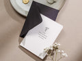 Wedding day folded card (d1) - thank you cards to family bridal party moh bridesmaid mom dad mil fil parents gift