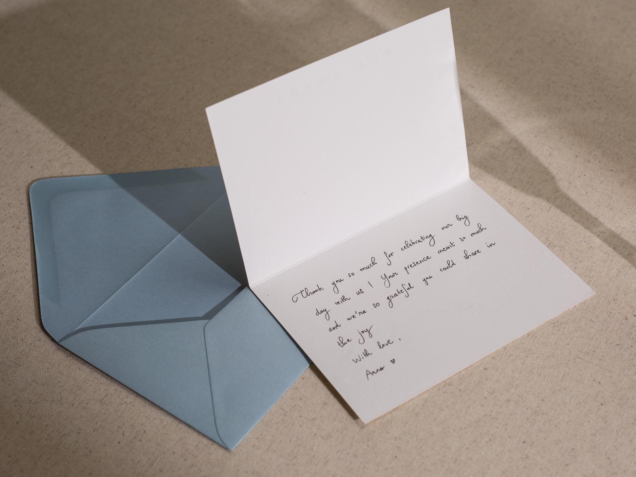 Gold Embossed Folded Card w/ Envelope (Groom) - Wedding Day Card For Groom From Bride Elegant Message Romantic Wedding Morning Gift For Him