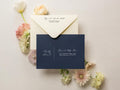 A7 envelope address printing (d6) - Custom Personalized White ink printing or blank ink printing wedding guests invitations return addresses