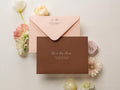 A7 envelope address printing (d1) - Black or White Ink Envelope Printing for 5x7 Wedding Invitations, Elegant Guest and Return Addressing