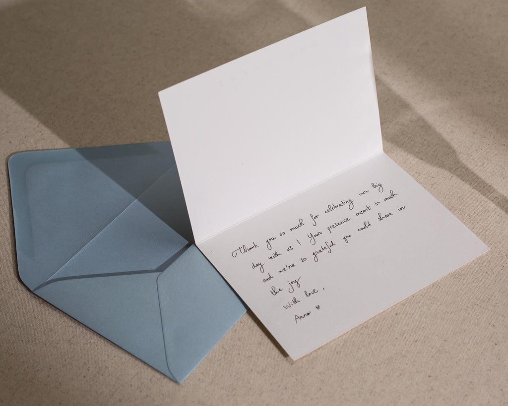 Black Embossed Best Wingman Thank You Card - Ready To Ship Wedding Day Appreciation Note for Best Man, Modern Groomsmen Gift Insert Keepsake